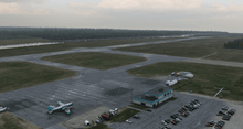 Hay River Airport (CYHY), seaplane base and heliport scenery for X-Plane 12 by CFSS — screenshot 18