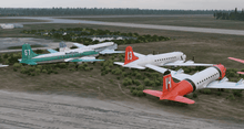 Hay River Airport (CYHY), seaplane base and heliport scenery for X-Plane 12 by CFSS — screenshot 8