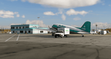 Hay River Airport (CYHY), seaplane base and heliport scenery for X-Plane 12 by CFSS — screenshot 4