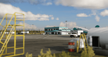 Hay River Airport (CYHY), seaplane base and heliport scenery for X-Plane 12 by CFSS — screenshot 5